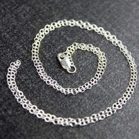 chains Default Silver Flat Cable Chain jc001